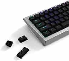 Wooting Keycaps 黒/金 USBケーブル付き ✨ Wooting 60HE+ Analog Mechanical Keyboard - In-hand - Fast